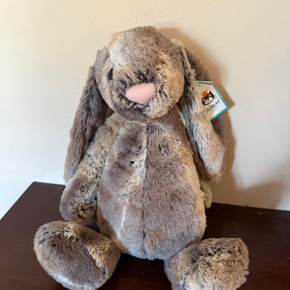 Jellycat Bashful Woodland Bunny – Large 14″ Plush – NWT - Picture 1 of 3